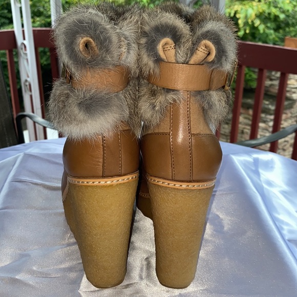 Tory Burch platform boots - Picture 3 of 5